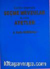 Seçme Mevzular ve Kuran'dan Ayetler