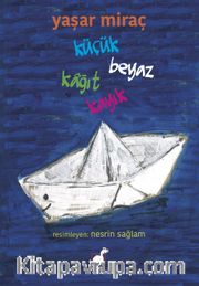 Küçük Beyaz Kağıt Kayık 