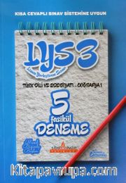 LYS 3 Türk Dili ve Edebiyatı Coğrafya 1 Tamamı Çözümlü 5 Fasikül Deneme 