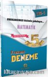 LYS 1 Matematik Frekans 5 Çözümlü Deneme Açık Uçlu Soru İlaveli