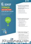 6. Sınıf Türkçe Yaprak Test Çek Kopar