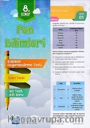 8. Sınıf Fen Bilimleri Kazanım Değerlendirme ve Ödev Testleri 