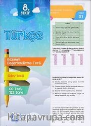 8. Sınıf Türkçe Değerlendirme ve Ödev Testleri 