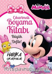 Minnie Büyük Defile Çıkartmalı Boyama Kitabı