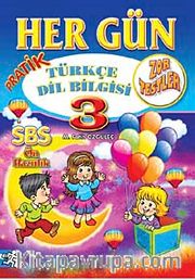 Her Gün Pratik Türkçe-Dilbilgisi Zor Testler-3 (44 Gün)