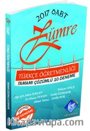 2017 ÖABT Zümre Türkçe Öğretmenliği Tamamı Çözümlü 10 Deneme