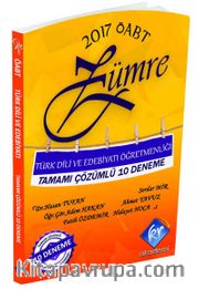2017 ÖABT Zümre Türk Dili ve Edebiyatı Öğretmenliği Tamamı Çözümlü 10 Deneme