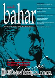 Berfin Bahar Aylık Kültür Sanat ve Edebiyat Dergisi Mayıs 2017 Sayı: 231