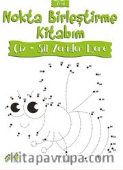 Nokta Birleştirme Kitabım Yeşil / Çiz - Sil Yeniden Dene