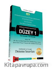 SPK Sermaye Piyasası Faaliyetleri Düzey 1 Açıklamalı ve Cevaplı Deneme Sınavları