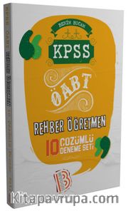 2017 ÖABT Rehber Öğretmenliği Tamamı Çözümlü 10 Deneme Sınavı 