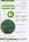 6. Sınıf Matematik Yaprak Test 