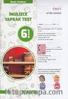 6. Sınıf İngilizce Yaprak Test 