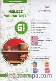 6. Sınıf İngilizce Yaprak Test 