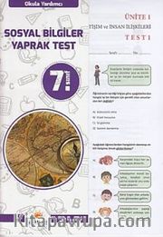 7. Sınıf Sosyal Bilgiler Yaprak Test 