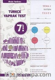 7. Sınıf Türkçe Yaprak Test 