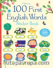 100 First English Words Sticker Book