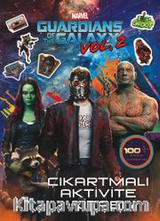 Marvel Guardians of the Galaxy Çıkartmalı Aktivite Kitabı