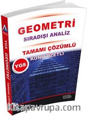 YGS Geometri Konu Özetli Tamamı Çözümlü Soru Bankası 