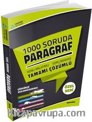 YGS Tamamı Çözümlü Konu Özetli 1000 Soruda Paragraf
