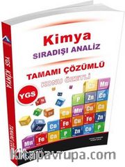 YGS Kimya Tamamı Çözümlü Konu Özetli