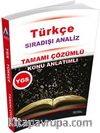 YGS Türkçe Tamamı Çözümlü Konu Özetli