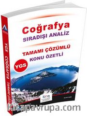YGS Coğrafya Tamamı Çözümlü Konu Özetli