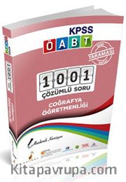 2017 ÖABT Coğrafya Öğretmenliği 1001 Çözümlü Soru