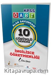 2017 ÖABT İngilizce Öğretmenliği Çözümlü 10 Deneme