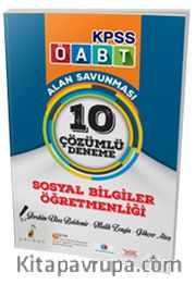2017 ÖABT Sosyal Bilgiler Öğretmenliği Çözümlü 10 Deneme