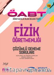 2017 ÖABT Fizik Öğretmenliği Çözümlü Deneme Soruları (Kod:1186)