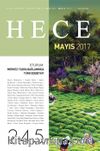 Sayı:245 Mayıs 2017 Hece Aylık Edebiyat Dergisi Dosya Şiir 2017
