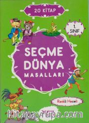 1. Sınıf Seçme Dünya Masalları - Düz Yazılı (20 Kitap)
