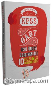 2017 KPSS ÖABT Okul Öncesi Öğretmenliği Tamamı Çözümlü 10 Deneme 