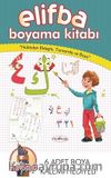 Elifba Boyama Kitabı (6 Adet Boyama Kalemi Hediyeli)