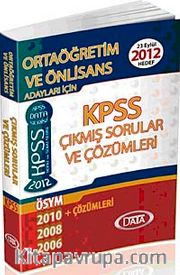 2012 KPSS Çıkmış Sorular ve Çözümleri / Ortaöğretim ve Önlisans Adayları İçin