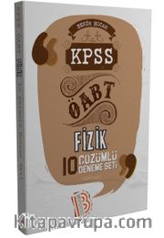 2017 ÖABT Fizik Öğretmenliği Tamamı Çözümlü 10 Deneme