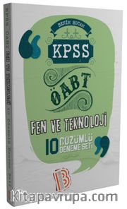 2017 KPSS ÖABT Fen ve Teknoloji 10 Çözümlü Deneme Seti
