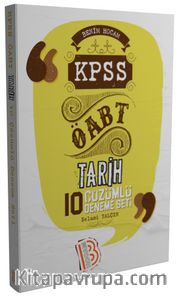 2018 ÖABT Tarih Öğretmenliği Tamamı Çözümlü 10 Deneme