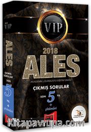 2018 ALES VIP Son 5 Yıl Çıkmış Sorular ve Çözümleri