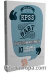 2017 KPSS ÖABT İlköğretim Matematik Öğretmenliği Tamamı Çözümlü 10 Deneme Sınavı