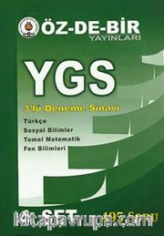 YGS 3'lü Deneme Sınavı 4. Set