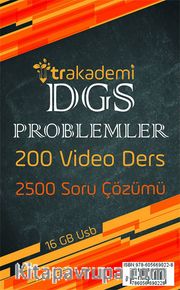 DGS Problemler Video Eğitim Seti 16 GB Flash Bellek