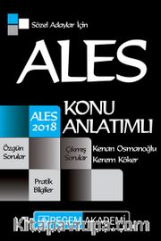 2018 ALES Sözel Adaylar için Konu Anlatımlı