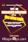 Tips  On Paragraps Questıons