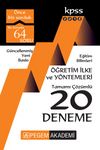 2018 KPSS Eğitim Bilimleri Öğretim İlke ve Yöntemleri Tamamı Çözümlü 20 Deneme