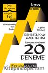 2018 KPSS Eğitim Bilimleri Rehberlik ve Özel Eğitim Tamamı Çözümlü 20 Deneme