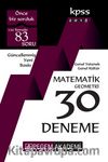 2018 KPSS Genel Yetenek Genel Kültür Matematik - Geometri 30 Deneme