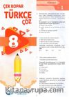 8. Sınıf Türkçe Çek Kopar Yaprak Test