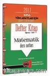 2017 KPSS Genel Yetenek Tüm Adaylar İçin Defter Kitap Matematik Ders Notları